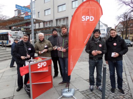 Infostand des Ortsvereins
